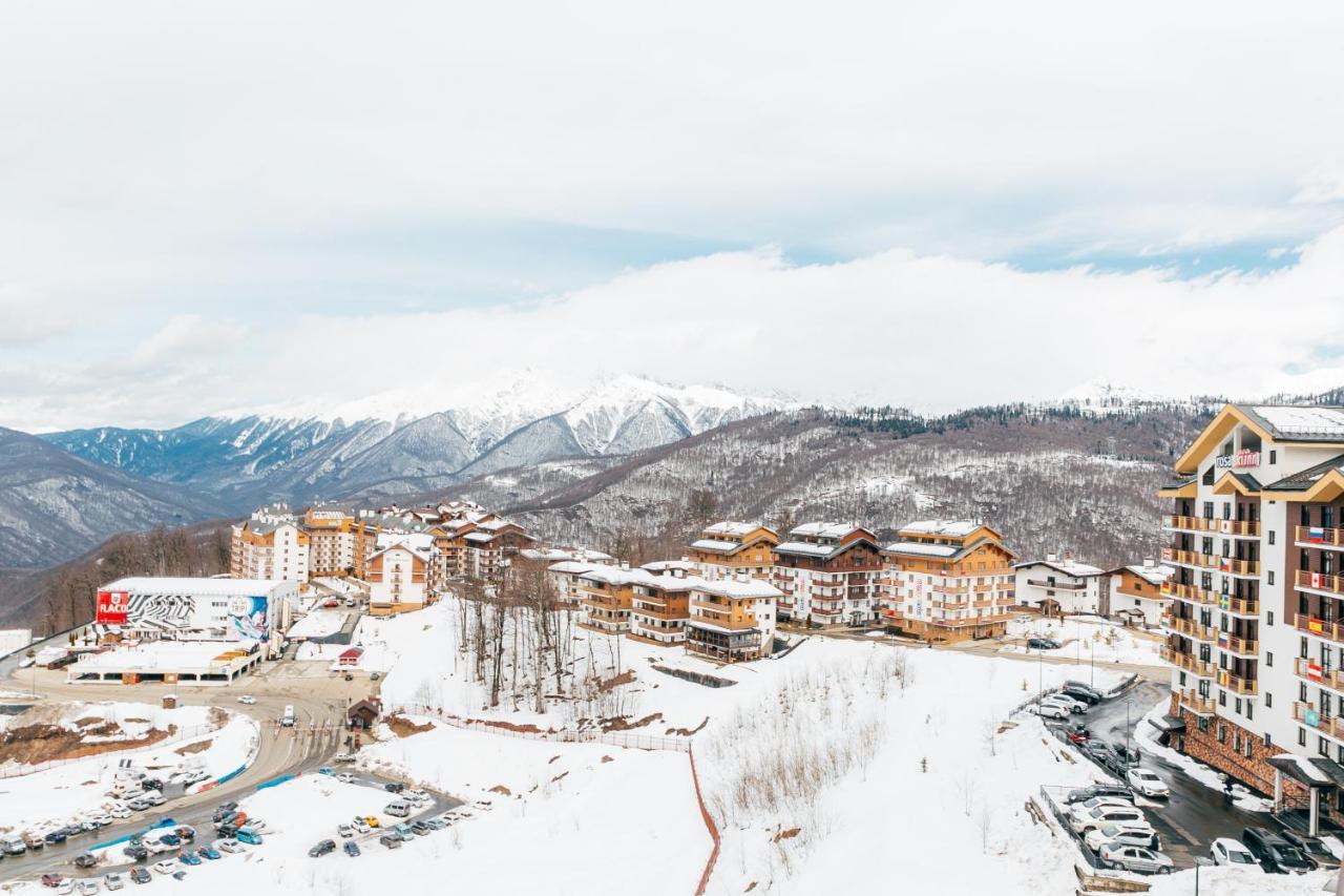 Rosa Ski Inn Hotel Esto-Sadok Exterior photo